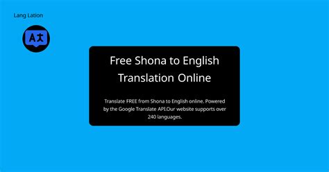 borgata translation|shona to english translation free online.